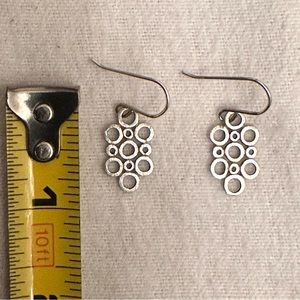 Gorjana Clustered Circles Silver Earrings